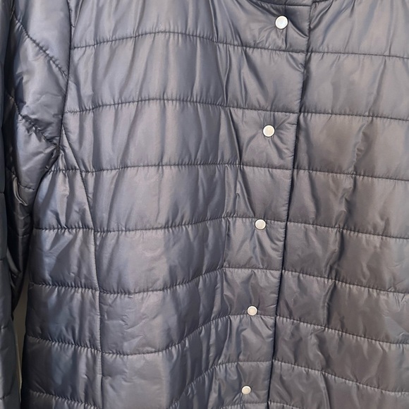 Eileen Fisher black Quilted Jacket - Picture 2 of 8